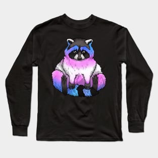 Trans Raccoon Long Sleeve T-Shirt